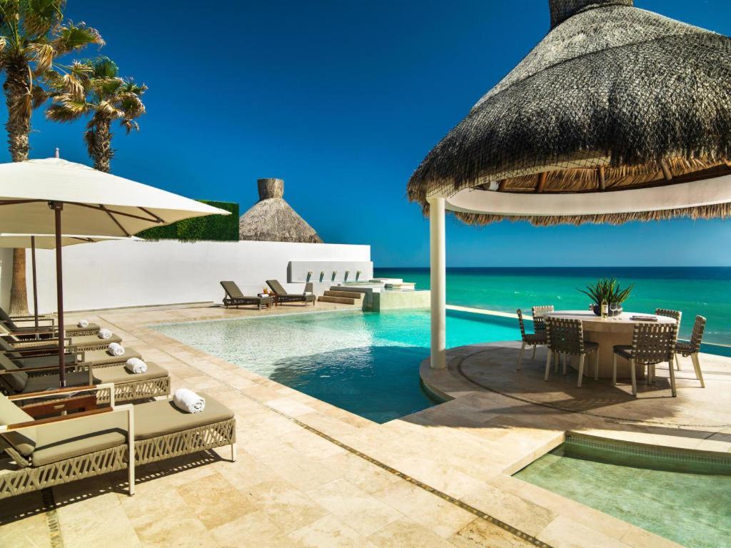 San José del Cabo Ultra Exclusive Beachfront Villa Just Steps From The Sand With Butler Included מראה חיצוני תמונה